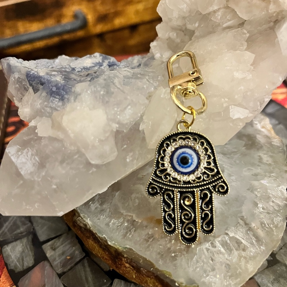Hamsa Hand Keychains - Picture 6 of 7